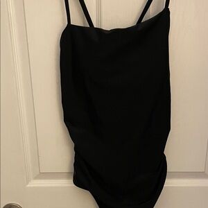 Black new Basic bathing suit  size L